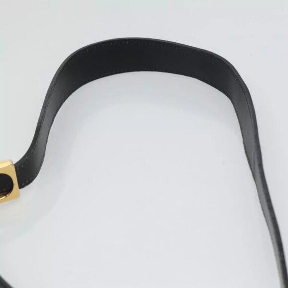 BALLY Shoulder Bag Leather Black Auth - Picture 9 of 16